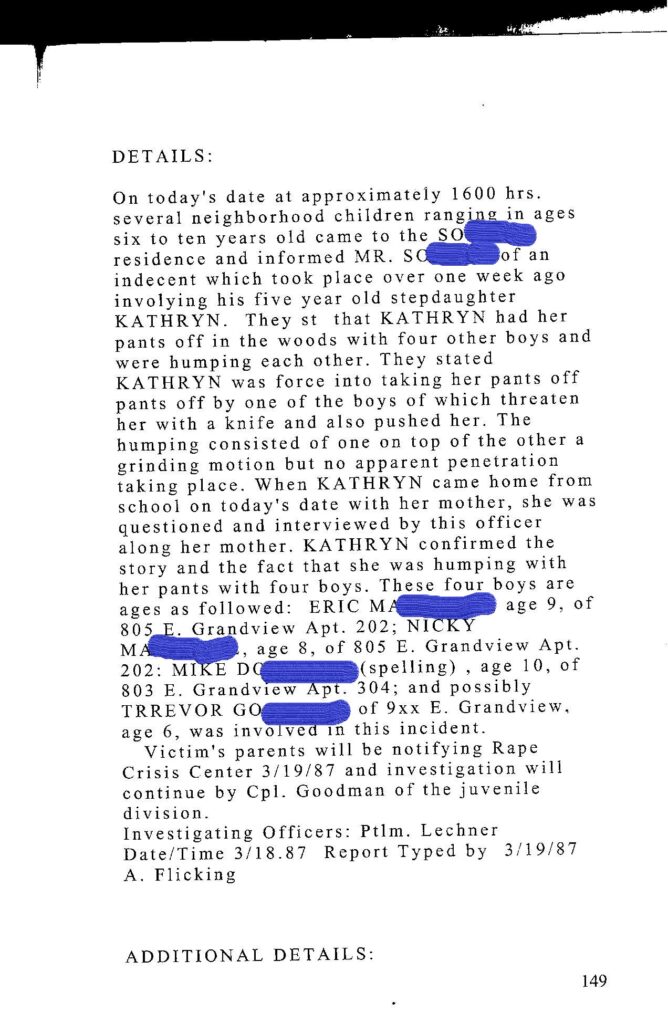 Police Extra Report